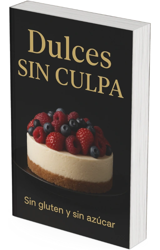 <p>🎁 REGALO 3 / Dulces Sin Culpa.<br>Recetas de postres y dulces. Sin gluten y sin azúcar.</p>